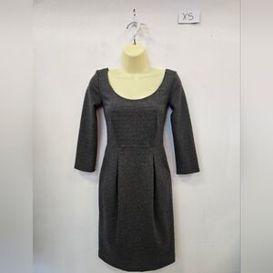 Club Monaco Grey Long Sleeve Dress